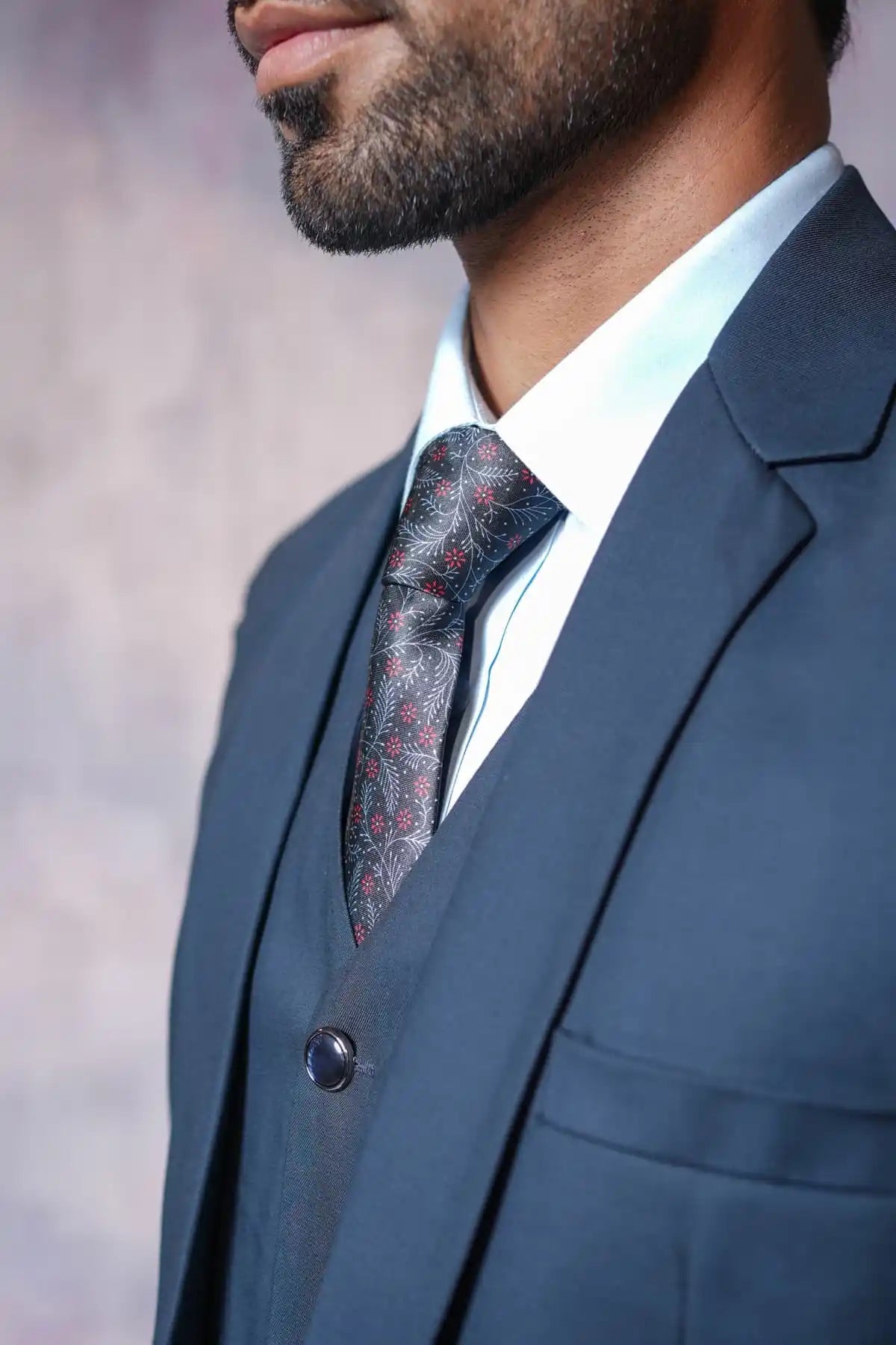 Royal Blue Three-Piece Suit, 3-PC Suit - Kavarsa