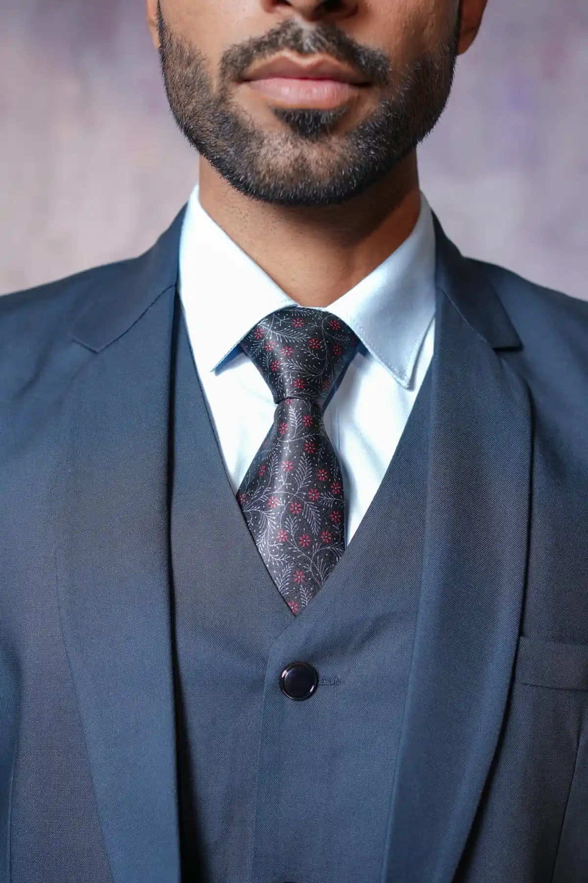 Royal Blue Three-Piece Suit, 3-PC Suit - Kavarsa